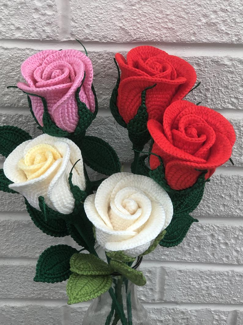 How to Crochet a Rose