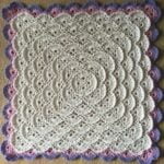 Crochet Fluffy Meringue Stitch Blanket