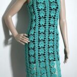 Crochet pineapple dress