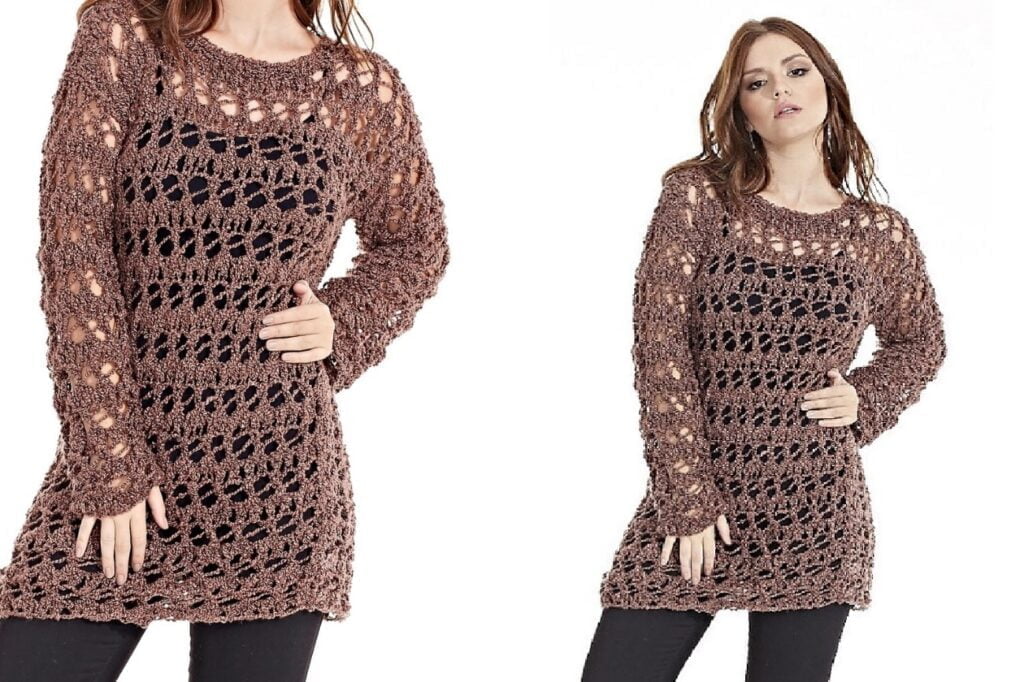 Pullover Crochet Tunic Tutorial