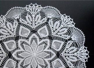 Tutorial napkin in crochet