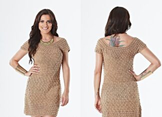 Tutorial on Crochet Elegant Dress