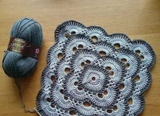 Crochet virus blanket