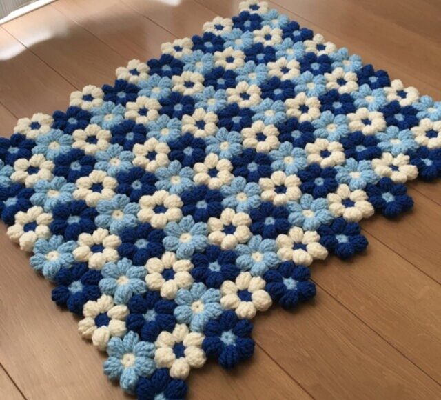 Easy crochet rug