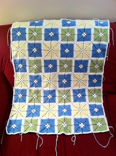 Crochet Sarafia Blanket