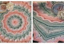 Crochet Melanie's Mandala Baby Blanket