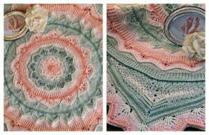 Crochet Melanie's Mandala Baby Blanket