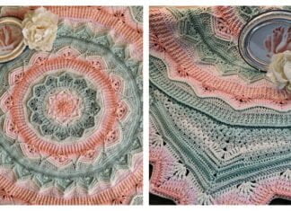 Crochet Melanie's Mandala Baby Blanket