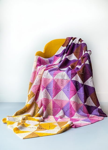 Crochet Origami Blanket