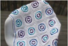Crochet Grape Hyacinth Blanket